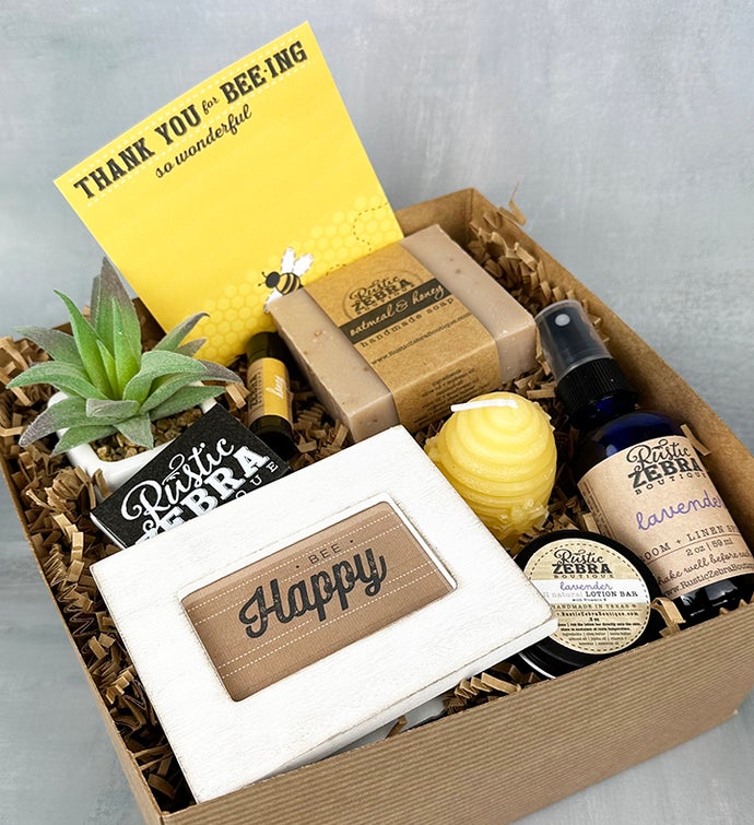 Thank You For Beeing Succulent Spa Gift Box